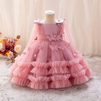 Toddler & Little Girls Birthday & Party Butterfly Dress