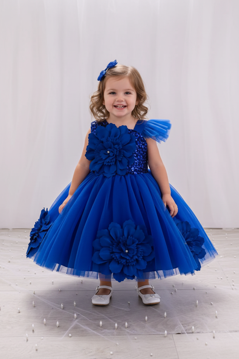 Toddler & Little Girls Birthday & Party Butterfly Dress