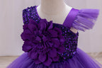 Toddler & Little Girls Birthday & Party Butterfly Dress