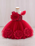 Toddler & Little Girls Birthday & Party Butterfly Dress