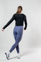 Women's Terra Recovery Arc Long Sleeve Crop (Black)